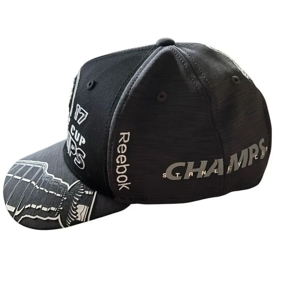 Pittsburgh Penguins 2017 Stanley Cup Champs Reebok SnapBack Hat